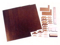 换向器粉云母板